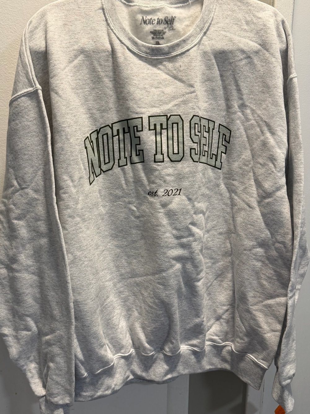 Men’s Light Gray Crewneck Sweatshirt